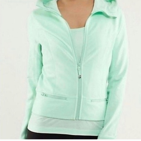 lululemon athletica Jackets & Coats Lululemon Mint Green Track